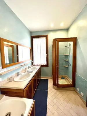 Bagno di Esclusivo appartamento- 6 persone in Villa Liberty