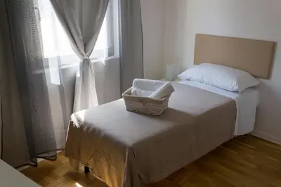 Letto o letti in una camera di Canton del Gallo