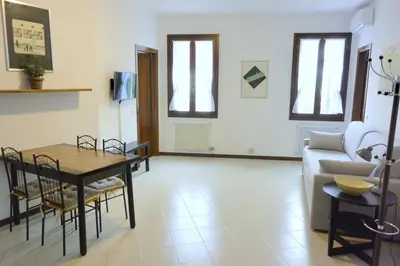 Area soggiorno di Ca' Nova Apartments