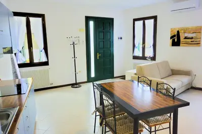 Area soggiorno di Ca' Nova Apartments