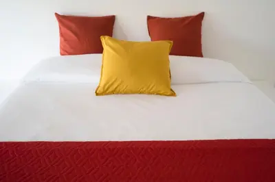 Letto o letti in una camera di Relais Officina del Tempo