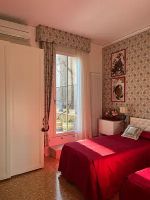 Letto o letti in una camera di B&B Beroni a Venezia