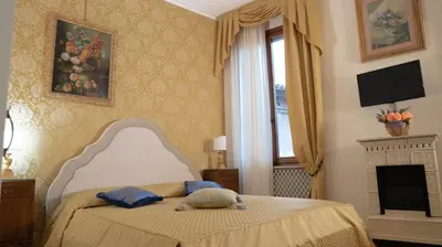 Letto o letti in una camera di B&B Beroni a Venezia