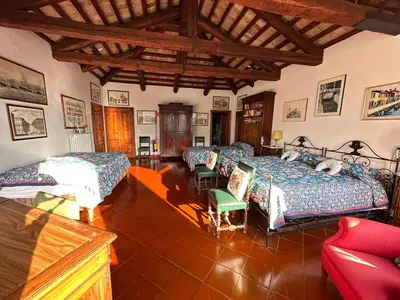Area soggiorno di B&B Villa Gradenigo