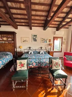 Area soggiorno di B&B Villa Gradenigo