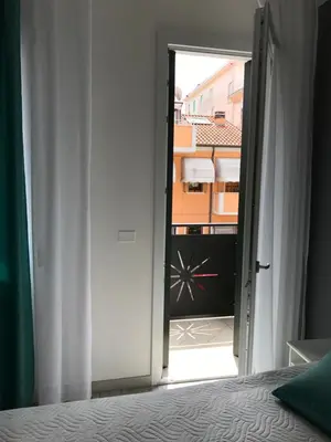 Letto o letti in una camera di Casa Mara