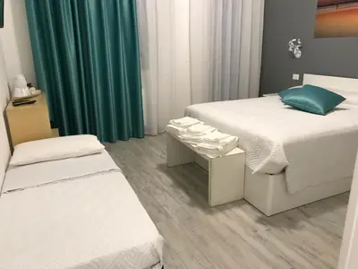 Letto o letti in una camera di Casa Mara