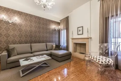 Area soggiorno di Ca' del Monastero 2 Collection Apt for 4 Guests with Lift