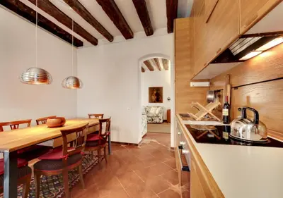 Cucina o angolo cottura di Cà Malvasia House With Garden