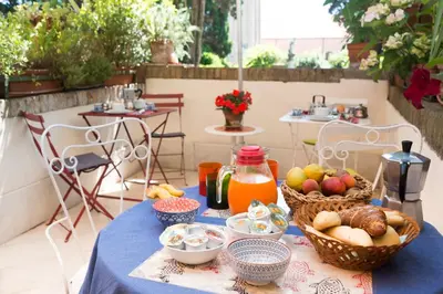 Cibo presso il bed & breakfast o nelle vicinanze