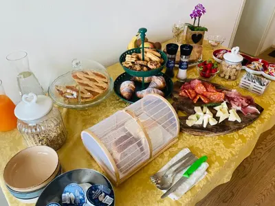 Cibo presso il bed & breakfast o nelle vicinanze
