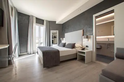 Letto o letti in una camera di Hotel Sayonara