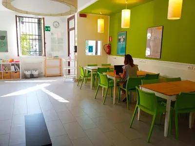 Area soggiorno di Ostello S. Fosca - CPU Venice Hostels