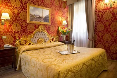 Letto o letti in una camera di Residenza Goldoni