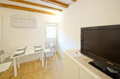 TV o dispositivi per l'intrattenimento presso DolceVita Apartments N 413