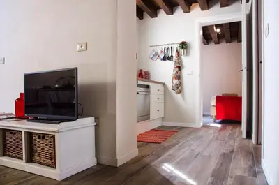 Cucina o angolo cottura di Appartamento Rosso