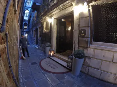 Planimetria di Palazzetto Pisani Grand Canal