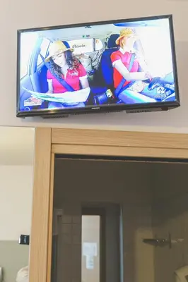 TV o dispositivi per l'intrattenimento presso Hotel Colonna