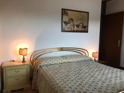 Letto o letti in una camera di Casa di Vito