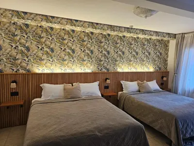 Letto o letti in una camera di Antica Raffineria