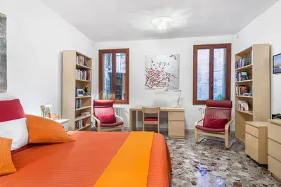 Area soggiorno di ACQUARELLO - Like at home in heart of Venice
