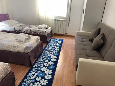 Letto o letti in una camera di Hotel Venice Tour