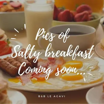 Colazione disponibile per gli ospiti di B&B LE AGAVI