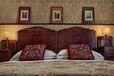 Letto o letti in una camera di Hotel Galleria