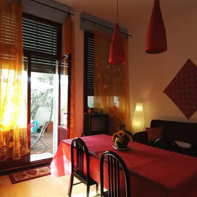 Letto o letti in una camera di B&B Arabesque