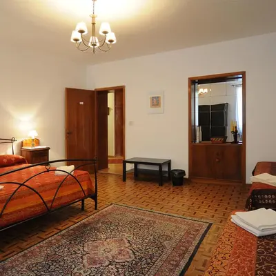 Letto o letti in una camera di B&B Arabesque