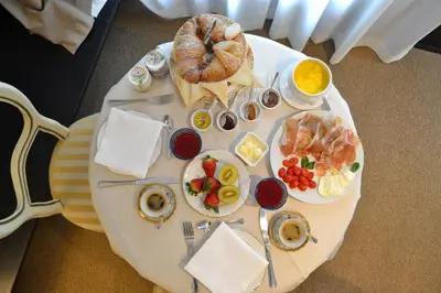 Cibo presso l'affittacamere o nelle vicinanze