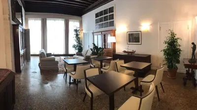 Area soggiorno di Suites alla Maddalena