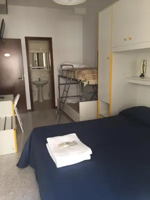 Letto o letti in una camera di Hotel Malibran