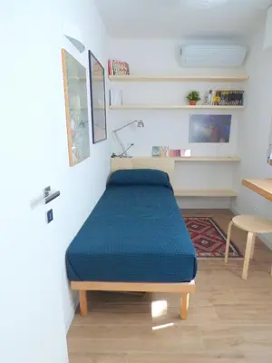 Letto o letti in una camera di Ca' Bellotto
