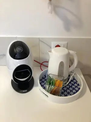 Set per la preparazione di tè e caffè presso Grazia's Apartment