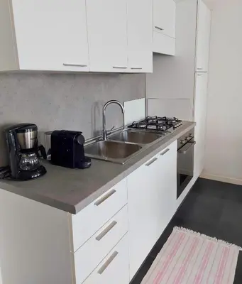 Cucina o angolo cottura di Casa Viola Vicenza - Free Parking & Comfort
