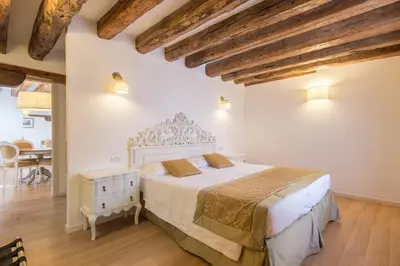 Letto o letti in una camera di Al Redentore Di Venezia