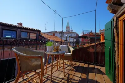 Balcone o terrazza di Campanile alla Canonica (Design House)