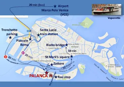 Planimetria di Residence Laguna Giudecca