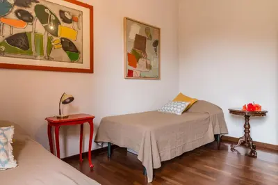 Letto o letti in una camera di Spirito Santo Canal View by LionHost