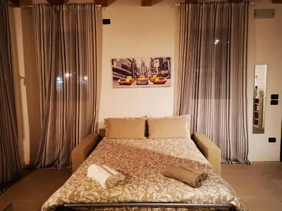 Letto o letti in una camera di Villa Zen 2