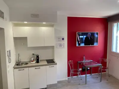 Cucina o angolo cottura di A&F Apartment Padova centro storico