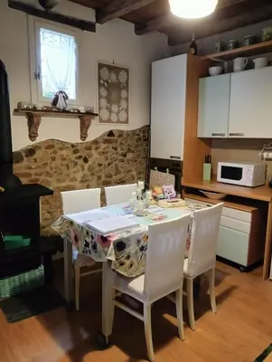 Cucina o angolo cottura di La Casetta Retrò