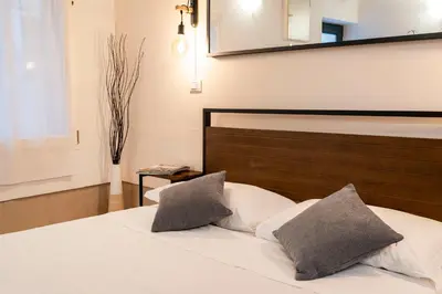 Letto o letti in una camera di Fenix Colombina in Biennale - Your little house
