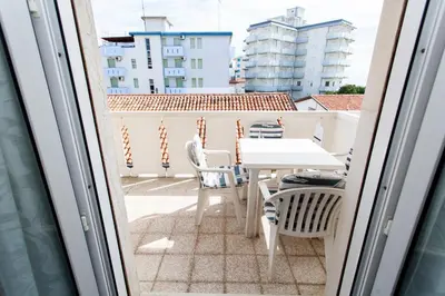 Balcone o terrazza di Hotel Villa Sorriso