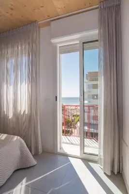Letto o letti in una camera di Hotel Atene