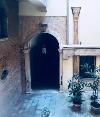 Facciata o entrata di Ca’Molin