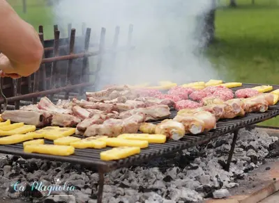 Attrezzature per barbecue disponibili per gli ospiti della casa vacanze