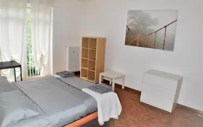 Letto o letti in una camera di Casa Sofocle