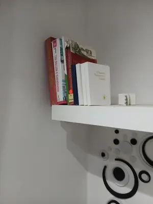 Biblioteca nell'appartamento